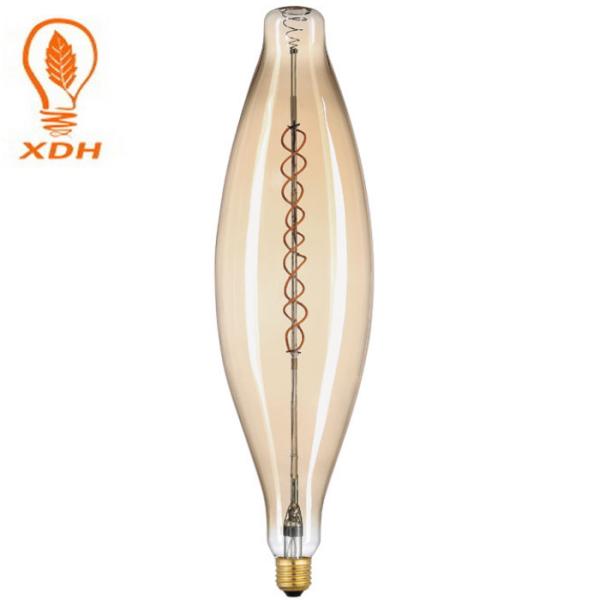 BT120 230V Warm White Filament LED Bulb , E27 4w LED Decorative Dimmable Bulb