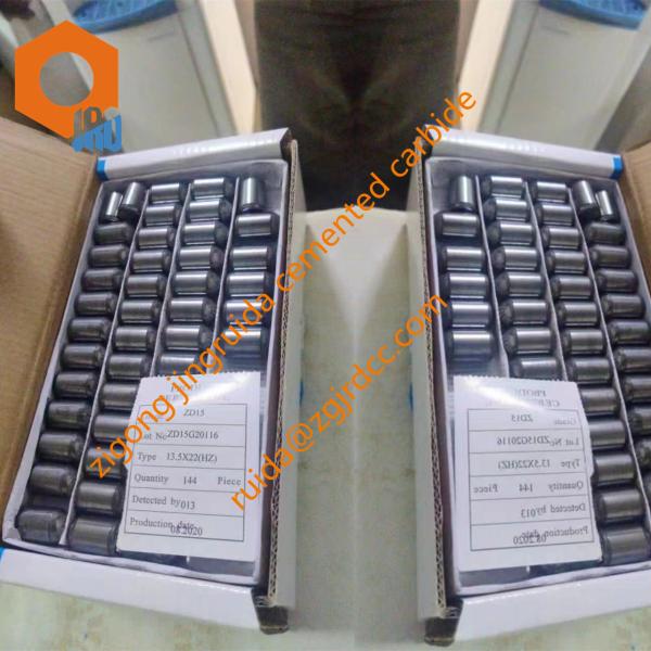 YG15C Cemented Tungsten Carbide Dome Buttons For Mining Custom Size