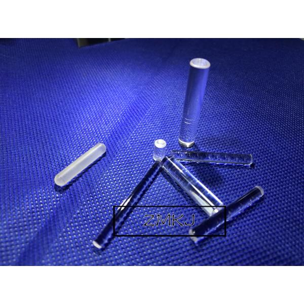 Surface Polished Synthetic Sapphire Rod , Sapphire Ingot High Dielectric Constant