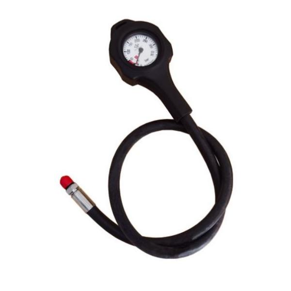 ZTDIVE 400Bar Scuba SPG Gauge , Metal Material Diving Depth Gauge