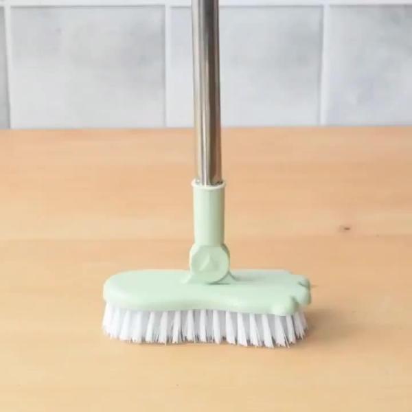 PP Bathroom Long Handled Toilet Brush Bristles To Scrub
