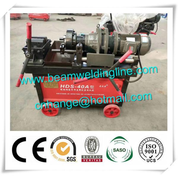 Steel Bar Threading Machine , Steel Straight Thread Screw Rolling Machine