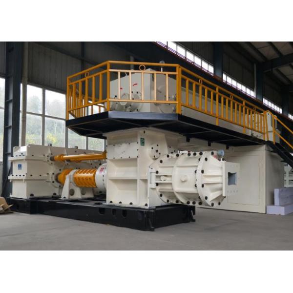 Diesel Engine Hollow Clay Red Bricks Manufacturing Machine Vacuum Extruder