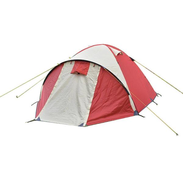 350*210*135CM Outdoor Four Season Camper Shelter PU Coated Double Layer Trekking Tent