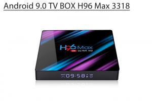  H96 MAX 3318 Rockchip RK3318 Quad Core Dual Wifi 4K Media Player Android TV BOX Manufactures