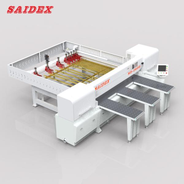 Precision Acrylic Cutting Machine 120mm Sawing 11kw Head Saw Motor