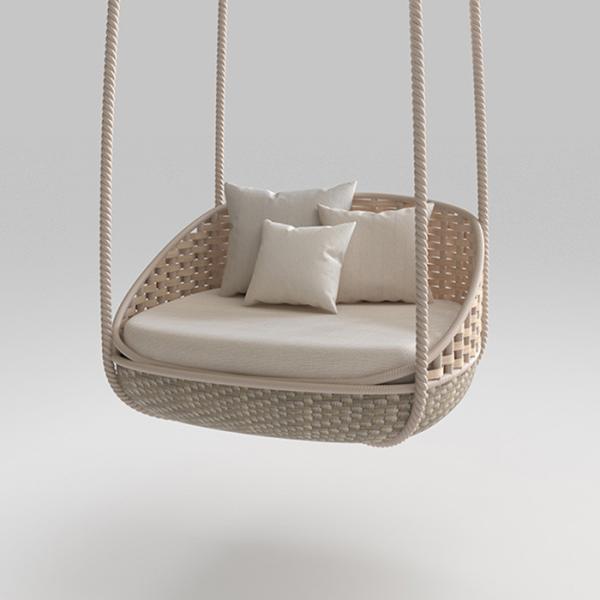 Wraparound Backrest Outdoor / Indoor Hanging Swing Chair