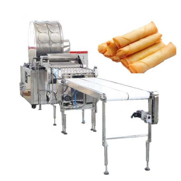 SS304 Wonton Crepe Tortilla Chapati Roti Making Machine