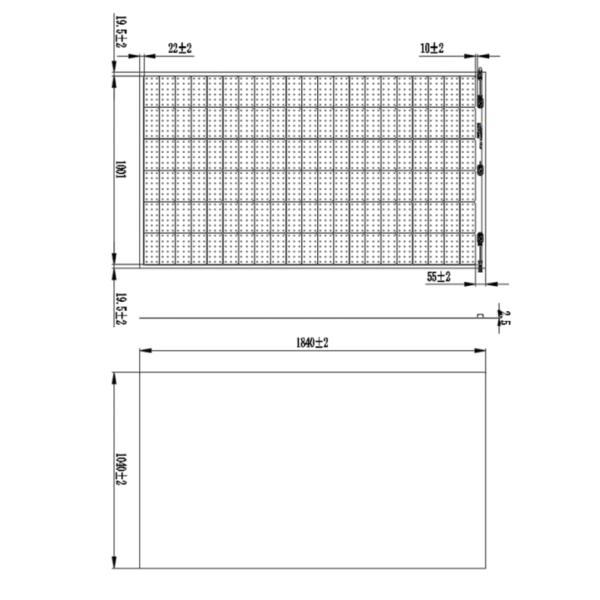 365W 385W High Efficiency Pv Panels MWT Flexible