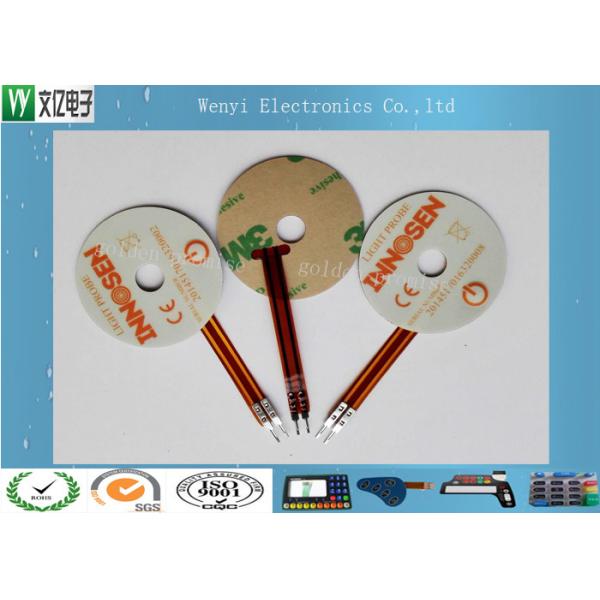 Single Key Waterproof FPC Membrane Switch With Numerical Serial Number Digital Print