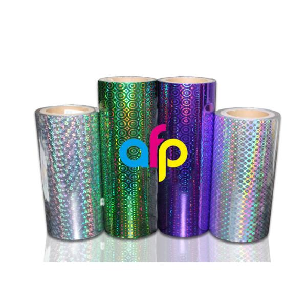 Laser Holographic Thermal Lamination Plastic Printed Metalized Film for Gift Packaging