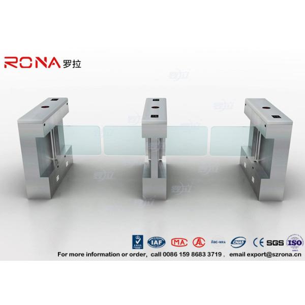 Flap Turnstile With Secure Visitor Registration 600mm Passager / 900mm Wheelchair Lanes