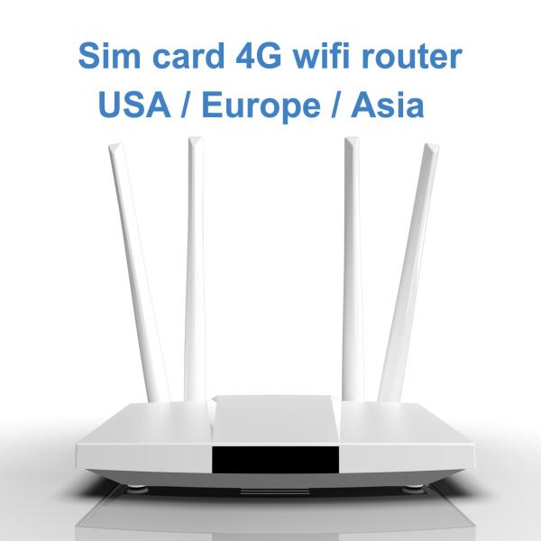 CAT 4 150 Mbps Enterprise 4G Router ZX297520V3 CPU RJ-45 10/100M Ethernet Ports