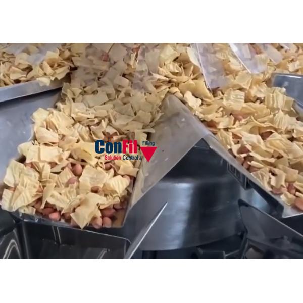 Multihead Weigher Packing Machine for Extruded Sanck Corn Snack High Speed Packaging System