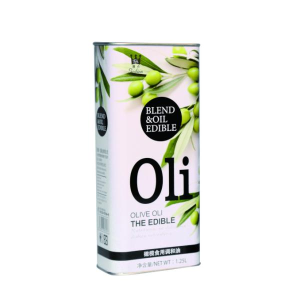 DADI Food Grade Super Oil Container 1.25L Liquid Food Oil Can Customized