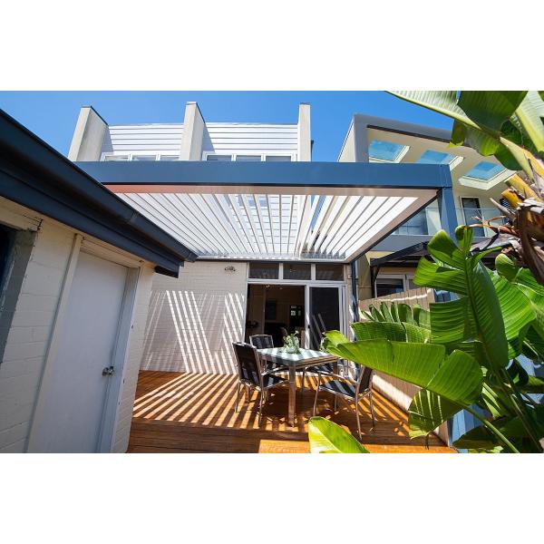 OEM Glass Roof Sunroom High Light Transmission Wind Resistance for Villa