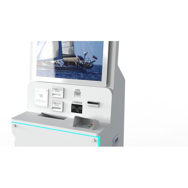 42-inch Self Service Ticket Kiosk For Medical Hospital Community Health