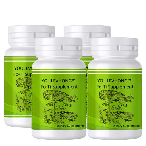 Fo Ti Herbal Supplement 60/100 Capsules Made In USA Vegetarian Promotes Healthy Hair And Skin