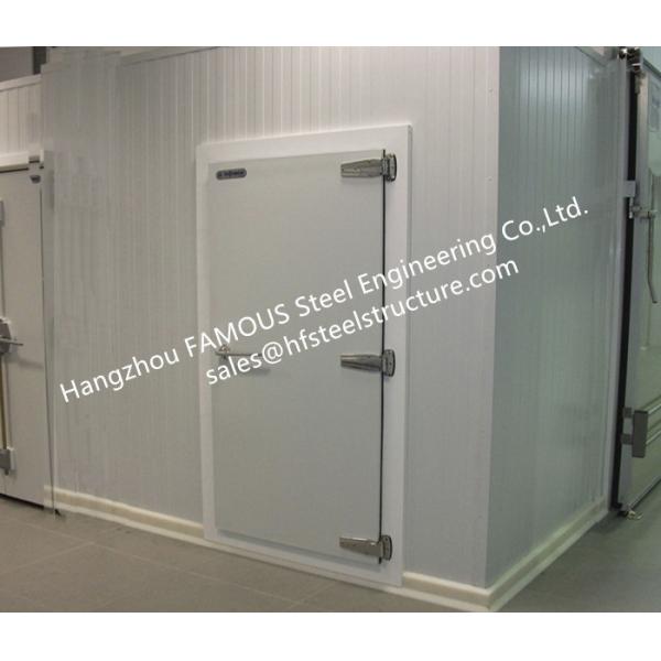 Polyurethane Core Side Hinged Coldroom Doors Double Swinging Insulation Doors Hinges