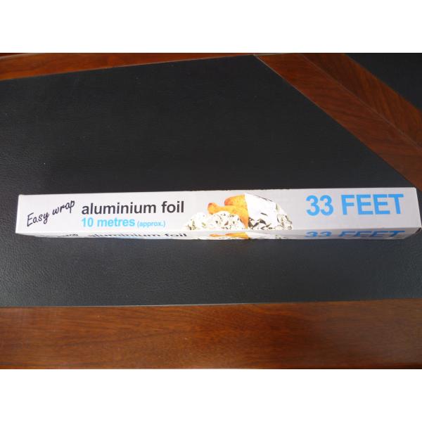 Moisture Proof Household Aluminium Foil For Food Wrapping Sliver Color