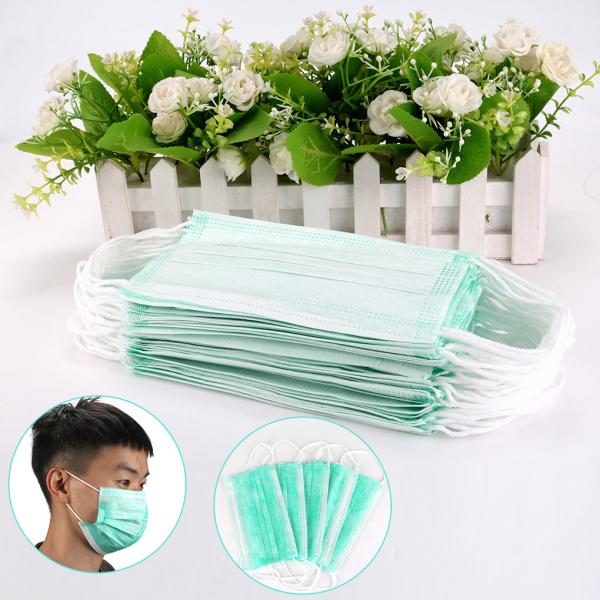 Skin Friendly Disposable Face Mask Clean Comfortable Without Glass Fibers
