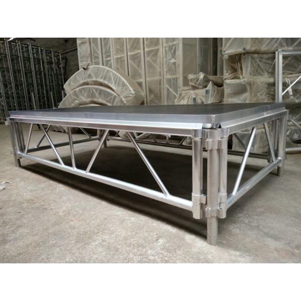 4*8 Feet Assembly Outdoor Used Portable Anti slip Aluminum and Wooden Wedding Stage