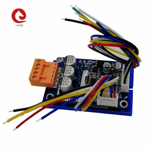 24VDC 500w Brushless Dc Motor Driver Board 12-36v 3 Phase Motor Speed Controller with connector wires and heatsink