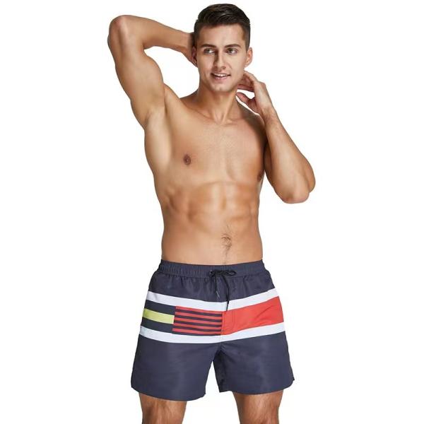 Summer Mens Beach Wear Shorts Casual Pants Mens Short Bathing Suits