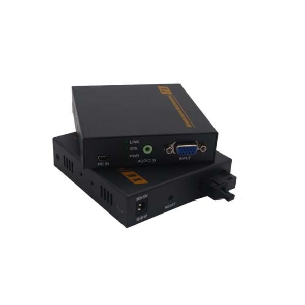 1 Channel Fiber Optic HDMI Extender 24/36bit With RS232 Data , FCC ISO Listed