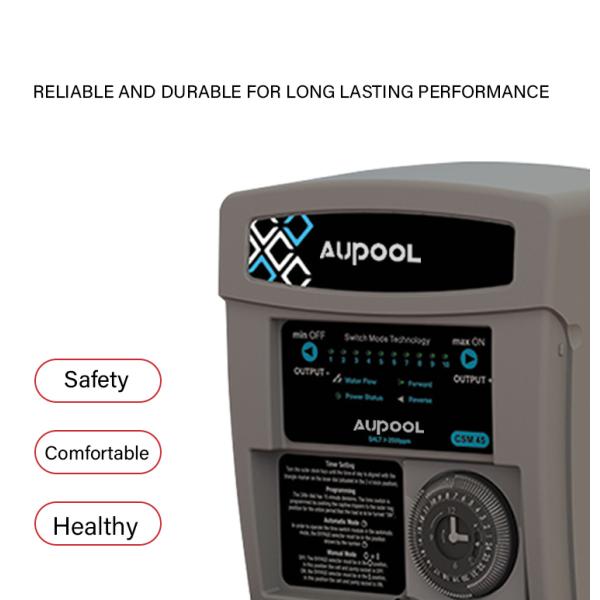 Power Consumption Watts 100.4 to 190.1 AUPOOL Salt Chlorine Generator with Custom Logo