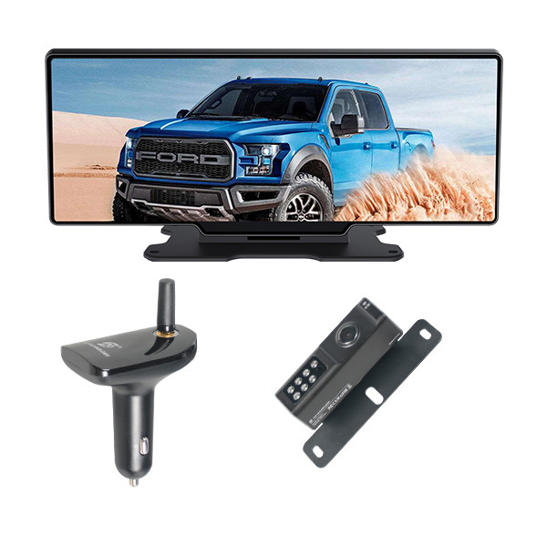 1080P Night Vision Wireless Backup Camera 12 Inch Screen Size 240mmx110mmx50mm