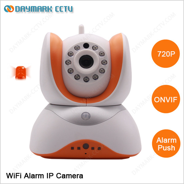 720p WIFI PIR alarm android iphone remote view ip camera