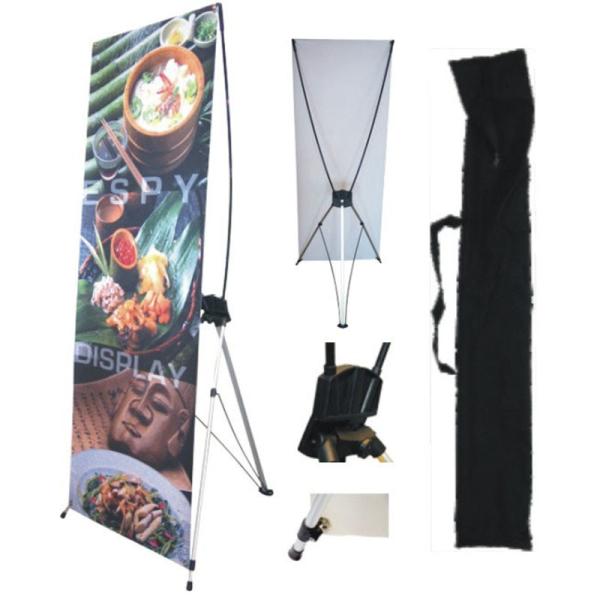 Outdoor Advertising Display X Banner double-sided Water proof Feature