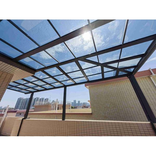 Easy Assembly Waterproof Garden Canopy UV Protection Rust Resistant