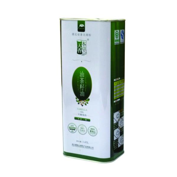 DADI 1.45L Customized Design Olive Oil Tin Can -Assured 1.45 Liter Food Oil Can