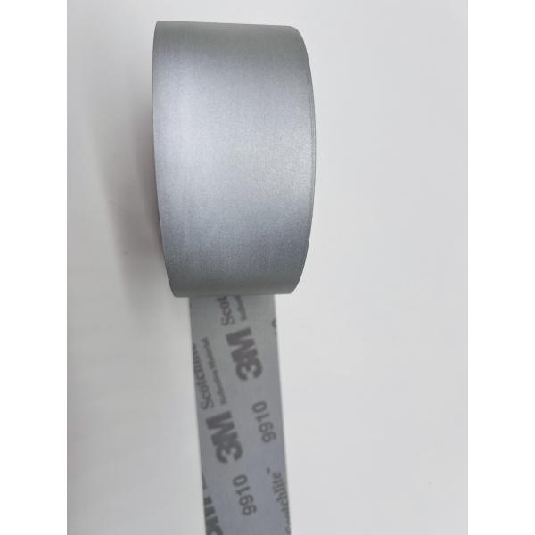  8912 Silver Reflective Fabric 65%Poly / 35%Cotton Fabric For Safety Garments Bags Knit T-Shirts