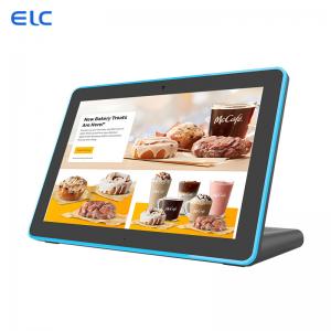  Anti Theft L Shape RK3288 POE Touch Display Desktop Android Tablet With Led Lights Manufactures