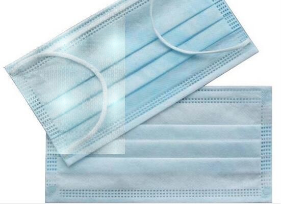 Dust Prevention Disposable Surgical Mask , Disposable Earloop Face Mask