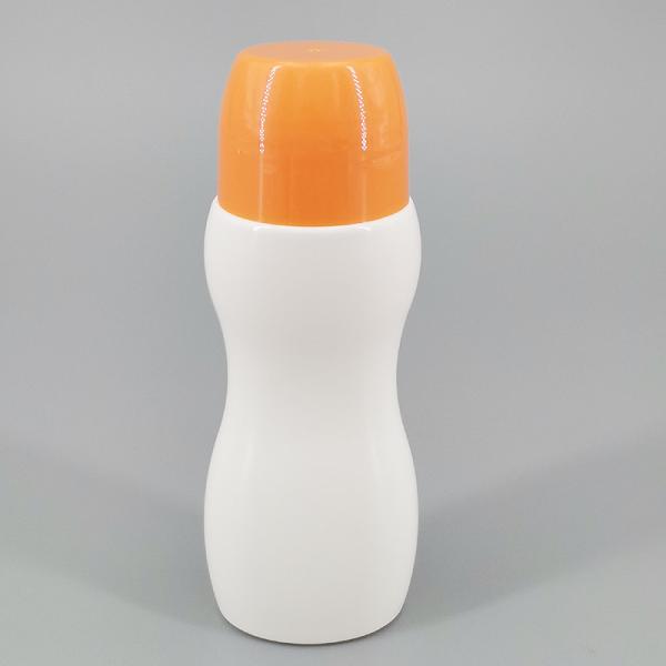 PP White 28.8mm 1.69oz Refillable Roll On Bottle