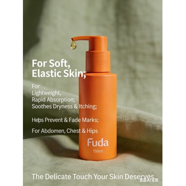 Sweet Almond Oil Based Pregnancy Skin Golden Repair Oil:  Prevent  Stretch Marks