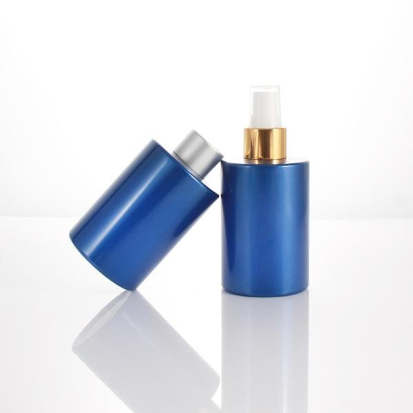 180ml Cylindrical Cosmetic Spray Bottle Anodized Aluminum Sprayer