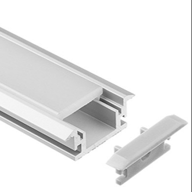 Anodized Waterproof LED Channel Aluminium Profile for Recessed Ground Light