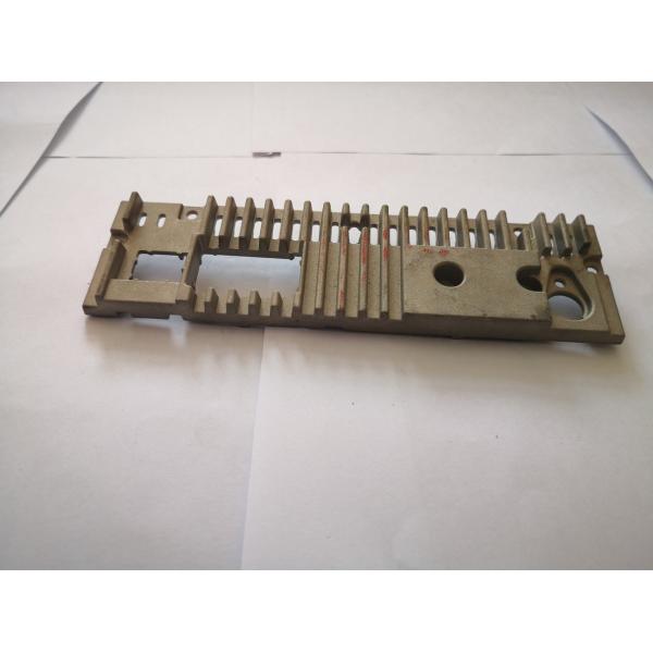 Blasting Surface Rectangle Heat Sink Aluminum Pressure Die Casting