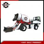 4 cubic meters self loading concrete mixer for truck