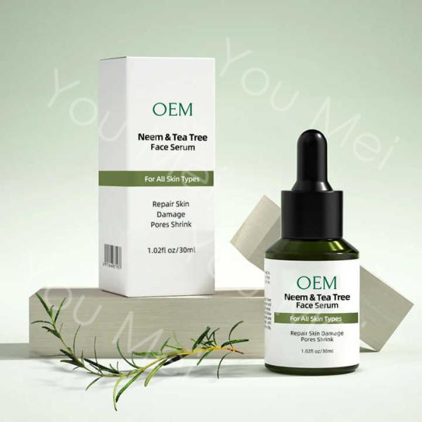 100% Natural Tea Tree Hyaluronic Vitamin C Serum Skin Damage Products