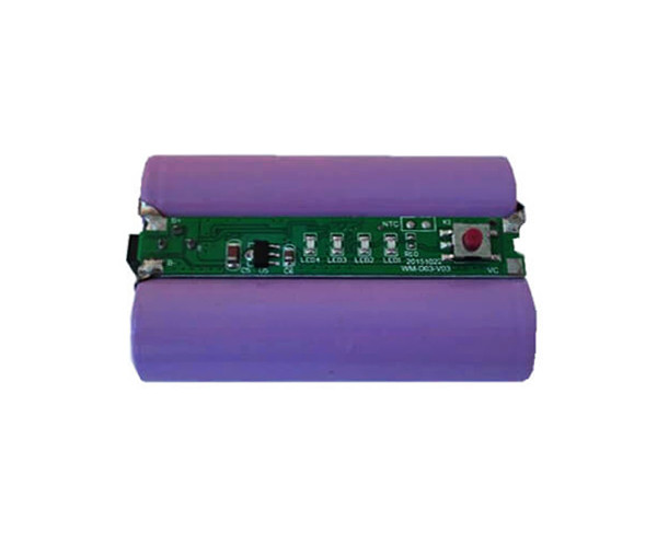 Heated Jack 7.4 V Li Ion Battery 2200mAh 14.2uA Self Consumption