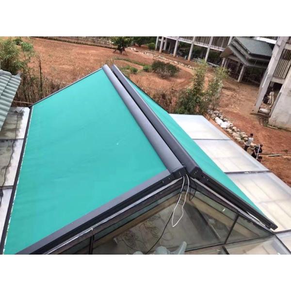 Waterproof And Sunscreen Retractable Roof Awning Sunroom Retractable Awning