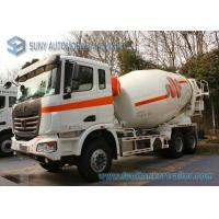 China 6X4 C C Ready Mix Concrete Truck 12000 Litres 380Hp Detachable 130 CM Chute for sale