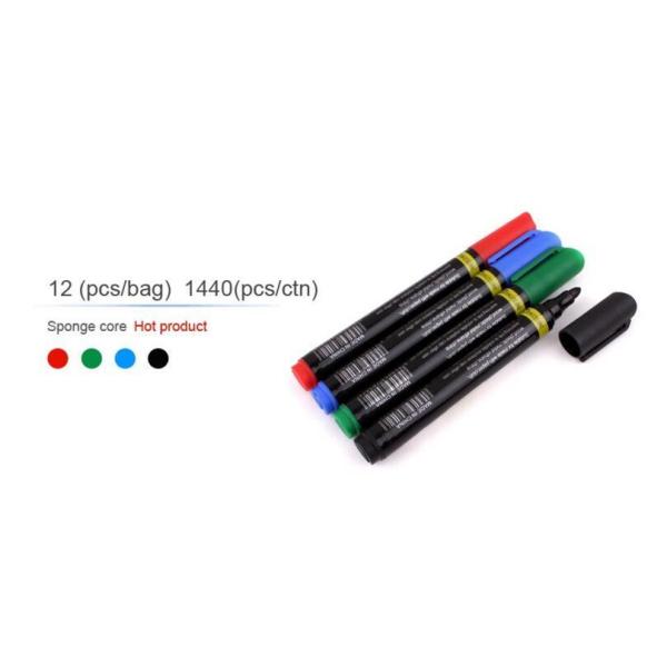 Office and School Non-toxic oil-based permanent waterproof fabric marker pen set