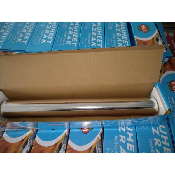 Wrapping Non Stick Aluminum Foil , Foil Rolled Aluminum Sheet For Restaurant